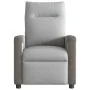 Sillón de masaje reclinable de tela gris nube de , Sillones - Ref: Foro24-4104843, Precio: 203,55 €, Descuento: %