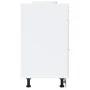 Mueble bajo de cocina Porto alto brillo blanco de , Armarios de cocina - Ref: Foro24-854261, Precio: 125,11 €, Descuento: %
