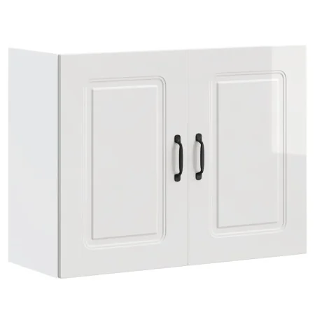 Armario de pared de cocina Kalmar blanca de alto brillo von , Küchenschränke - Ref: Foro24-853589, Preis: 78,07 €, Rabatt: %