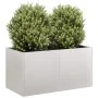 Jardinera 80x40x40 cm acero inoxidable by , Pots and planters - Ref: Foro24-860672, Price: 98,64 €, Discount: %