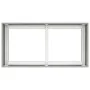 Jardinera 80x40x40 cm acero inoxidable by , Pots and planters - Ref: Foro24-860672, Price: 98,64 €, Discount: %