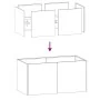 Jardinera 80x40x40 cm acero inoxidable by , Pots and planters - Ref: Foro24-860672, Price: 98,64 €, Discount: %