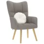 Sillón de relax de tela gris taupe by , Armchairs - Ref: Foro24-4016773, Price: 112,71 €, Discount: %