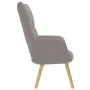 Sillón de relax de tela gris taupe by , Armchairs - Ref: Foro24-4016773, Price: 112,71 €, Discount: %