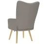 Sillón de relax de tela gris taupe by , Armchairs - Ref: Foro24-4016773, Price: 112,71 €, Discount: %