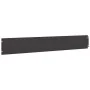 Bordes para césped 50 uds acero laminado frío negro 15x103 cm de , Ribetes y bordes para jardín - Ref: Foro24-860148, Precio:...
