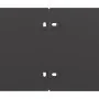Bordes para césped 50 uds acero laminado frío negro 15x103 cm de , Ribetes y bordes para jardín - Ref: Foro24-860148, Precio:...