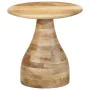 Mesa auxiliar madera maciza de mango Ø40x40 cm by , Side tables - Ref: Foro24-4017534, Price: 115,41 €, Discount: %