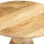 Mesa auxiliar madera maciza de mango Ø40x40 cm by , Side tables - Ref: Foro24-4017534, Price: 115,41 €, Discount: %