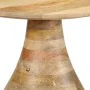 Mesa auxiliar madera maciza de mango Ø40x40 cm by , Side tables - Ref: Foro24-4017534, Price: 115,41 €, Discount: %