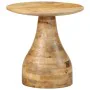 Mesa auxiliar madera maciza de mango Ø40x40 cm by , Side tables - Ref: Foro24-4017534, Price: 115,41 €, Discount: %