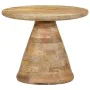 Mesa auxiliar madera maciza de mango Ø50x40 cm by , Side tables - Ref: Foro24-4017536, Price: 138,86 €, Discount: %