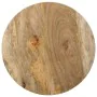 Mesa auxiliar madera maciza de mango Ø50x40 cm by , Side tables - Ref: Foro24-4017536, Price: 138,86 €, Discount: %