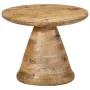 Mesa auxiliar madera maciza de mango Ø50x40 cm by , Side tables - Ref: Foro24-4017536, Price: 138,86 €, Discount: %