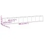 Jardinera oxidada 360x40x40 cm acero corten by , Pots and planters - Ref: Foro24-860702, Price: 189,67 €, Discount: %