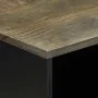 Mesa de centro de madera maciza de mango gris claro 80x50x40 cm by , Coffee table - Ref: Foro24-4017796, Price: 102,11 €, Dis...