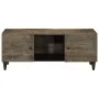 Mesa de centro madera maciza de mango gris claro 100x54x40 cm by , Coffee table - Ref: Foro24-4017804, Price: 136,16 €, Disco...
