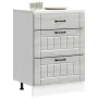 Mueble bajo de cocina Lucca madera contrachapada gris sonoma de , Armarios de cocina - Ref: Foro24-854275, Precio: 109,48 €, ...