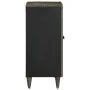 Aparador de madera maciza de mango gris claro 60x33,5x75 cm by , Lockers and storage cabinets - Ref: Foro24-4017794, Price: 1...