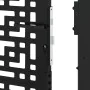 Puerta de jardín diseño en cruz de acero negra 105x130 cm von , Gartentore - Ref: Foro24-4101000, Preis: 209,23 €, Rabatt: %