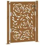 Puerta de jardín diseño llama acero desgastado 105x130 cm von , Gartentore - Ref: Foro24-4100995, Preis: 204,25 €, Rabatt: %