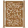 Puerta de jardín diseño llama acero desgastado 105x130 cm von , Gartentore - Ref: Foro24-4100995, Preis: 204,25 €, Rabatt: %