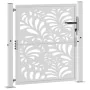 Puerta de jardín de acero desgastado diseño ondulado 105x105 cm von , Gartentore - Ref: Foro24-4100974, Preis: 166,13 €, Raba...