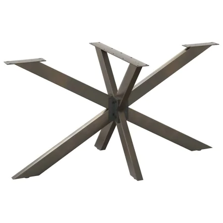 Pata mesa comedor forma araña natural 150x78x(72-73) cm acero von , Tischbeine - Ref: Foro24-4013119, Preis: 154,42 €, Rabatt: %