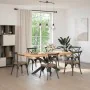 Pata mesa comedor forma araña natural 150x78x(72-73) cm acero von , Tischbeine - Ref: Foro24-4013119, Preis: 154,42 €, Rabatt: %