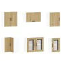 Mueble cocina Kalmar roble sonoma 11 pzas madera contrachapada de , Armarios de cocina - Ref: Foro24-3314914, Precio: 681,58 ...