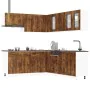 Mueble cocina Kalmar roble ahumado 11 pzas madera contrachapada de , Armarios de cocina - Ref: Foro24-3314916, Precio: 716,99...