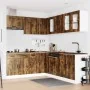 Mueble cocina Kalmar roble ahumado 11 pzas madera contrachapada de , Armarios de cocina - Ref: Foro24-3314916, Precio: 716,99...