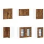 Mueble cocina Kalmar roble ahumado 11 pzas madera contrachapada de , Armarios de cocina - Ref: Foro24-3314916, Precio: 716,99...
