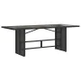 Set de comedor de jardín 9 pzas y cojines ratán sintético negro von , Gartensets - Ref: Foro24-3213114, Preis: 1,00 €, Rabatt: %