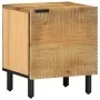 Mesilla de noche marrón 40x33x46 cm madera maciza mango de , Mesitas de noche - Ref: Foro24-4017716, Precio: 60,50 €, Descuen...