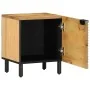 Mesilla de noche marrón 40x33x46 cm madera maciza mango de , Mesitas de noche - Ref: Foro24-4017716, Precio: 60,50 €, Descuen...