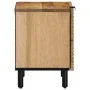 Mesilla de noche marrón 40x33x46 cm madera maciza mango de , Mesitas de noche - Ref: Foro24-4017716, Precio: 60,50 €, Descuen...