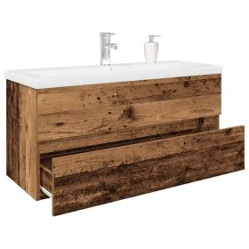 Mueble lavabo con lavabo integrado y grifo madera vieja von , Badezimmerwaschtische - Ref: Foro24-3328937, Preis: 334,81 €, R...