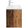 Mueble lavabo con lavabo integrado y grifo madera vieja von , Badezimmerwaschtische - Ref: Foro24-3328937, Preis: 334,81 €, R...