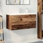 Mueble lavabo con lavabo integrado y grifo madera vieja by , bathroom vanities - Ref: Foro24-3328935, Price: 304,70 €, Discou...