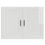 Armario pared cocina Porto madera ingeniería blanca alto brillo de , Armarios de cocina - Ref: Foro24-854069, Precio: 85,60 €...