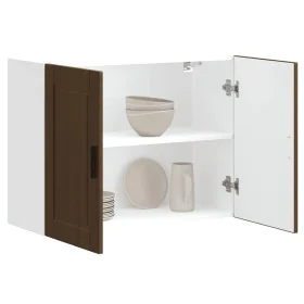 Armario de pared cocina Porto madera ingeniería roble marrón de , Armarios de cocina - Ref: Foro24-854074, Precio: 75,55 €, D...