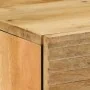 Aparador marrón 60x33x75 cm madera maciza mango by , Lockers and storage cabinets - Ref: Foro24-4017723, Price: 177,14 €, Dis...
