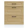 Mueble bajo de cocina Kalmar madera ingeniería de roble sonoma de , Armarios de cocina - Ref: Foro24-854282, Precio: 113,52 €...