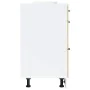 Mueble bajo de cocina Kalmar madera ingeniería de roble sonoma de , Armarios de cocina - Ref: Foro24-854282, Precio: 113,52 €...