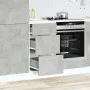 Armario bajo de madera de ingeniería gris hormigón 40x46x81,5cm by , Kitchen cabinets - Ref: Foro24-854214, Price: 87,37 €, D...