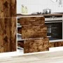 Mueble bajo de cocina de madera de ingeniería de roble ahumado von , Küchenschränke - Ref: Foro24-854254, Preis: 94,28 €, Rab...