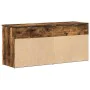 Banco zapatero madera de ingeniería roble ahumado 102x30,5x45cm de , Zapateros y organizadores de calzado - Ref: Foro24-85914...