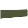 Bordes césped 10 uds acero laminado frío verde oliva 25x103 cm de , Ribetes y bordes para jardín - Ref: Foro24-860169, Precio...