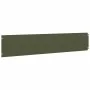 Bordes césped 10 uds acero laminado frío verde oliva 20x103 cm de , Ribetes y bordes para jardín - Ref: Foro24-860157, Precio...